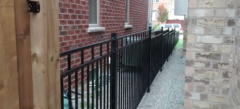Wrought Iron Fence Installation In Mississauga GTA - Pro Man Inc - Wrought Iron Fence 2